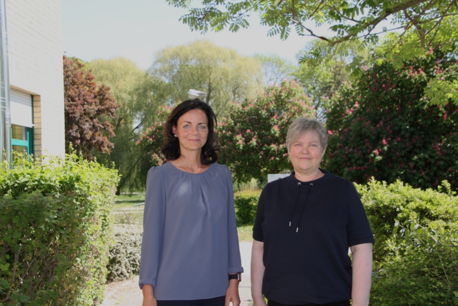 Eike Schoknecht und Dagmar Pieper Eike Schoknecht und Dagmar Pieper vom Diakonie-Pflegeheim Malchin