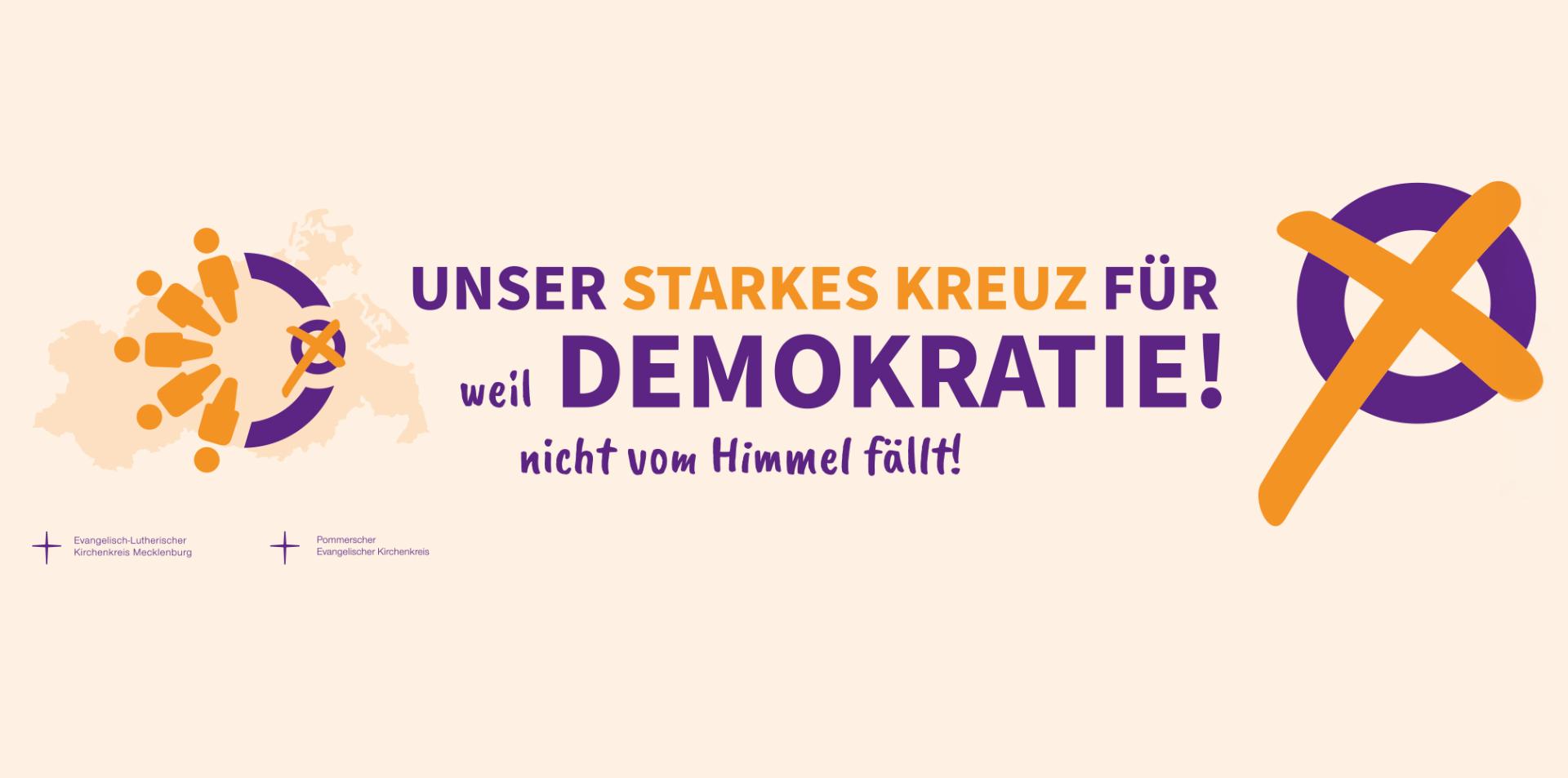 Unser starkes Kreuz für Demokratie