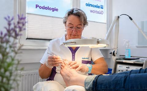 Ganzheitliche podologische Betreuung