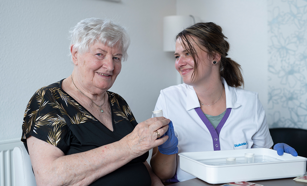 Medikamente werden gegeben