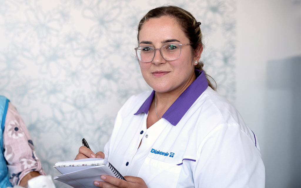 Wundzentrum Heilungsplan wird erstellt